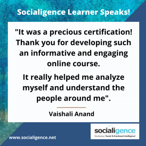 Ms. Vaishali Anand Testimonial